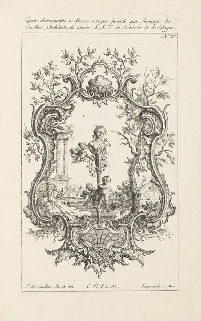 Design pour cartouche - Jean François Cuvilliés